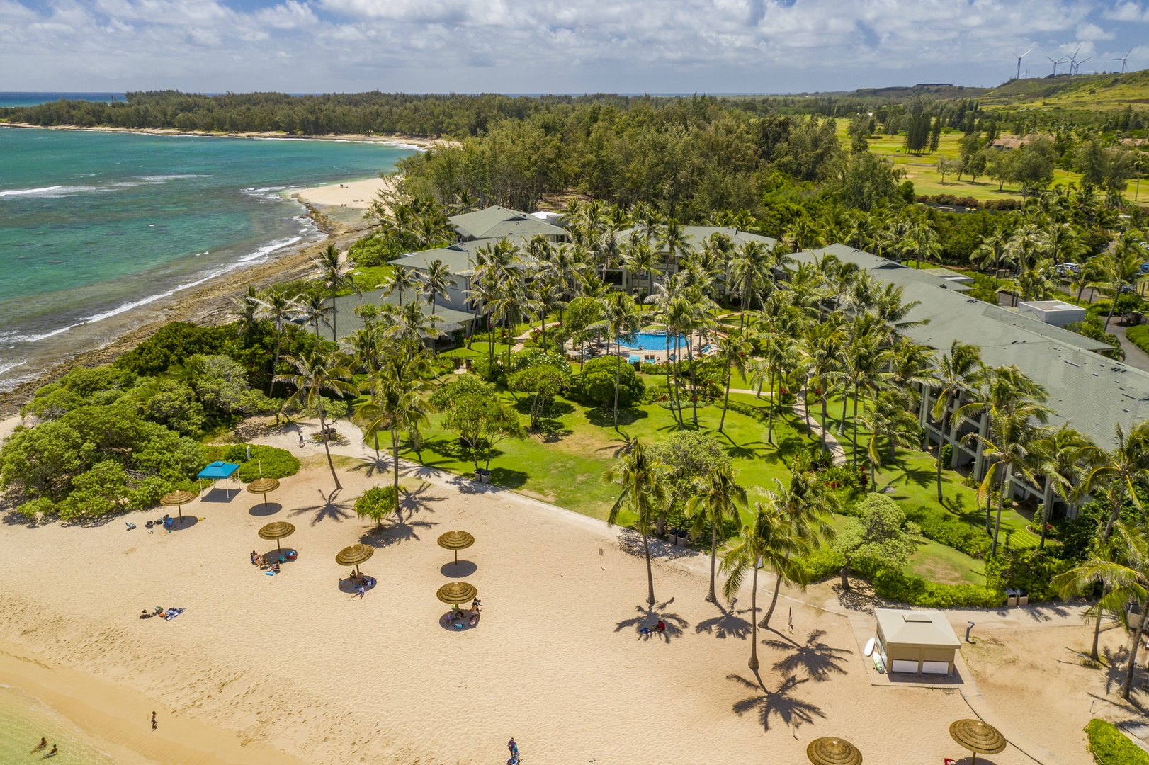 Kahuku Vacation Rentals, Turtle Bay Villas 205/206 - Turtle Bay Resort beach