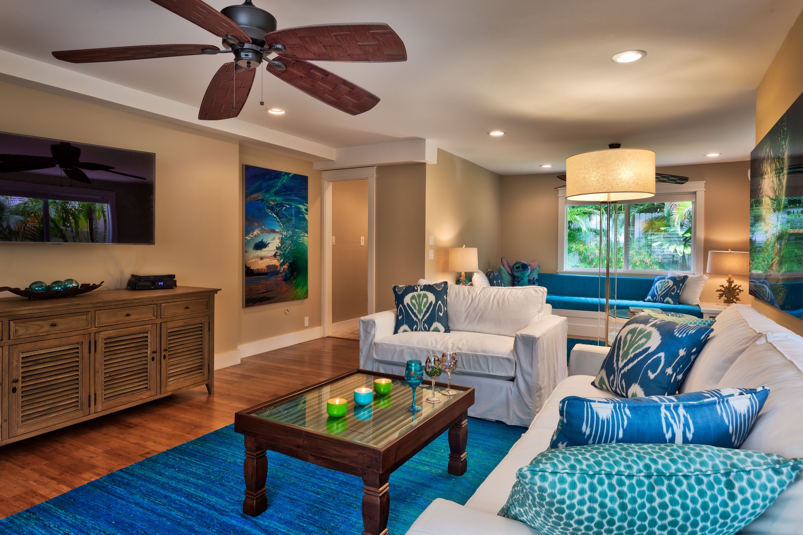 Kailua Vacation Rentals, Maluhia - No lack of relaxing areas in this Villa