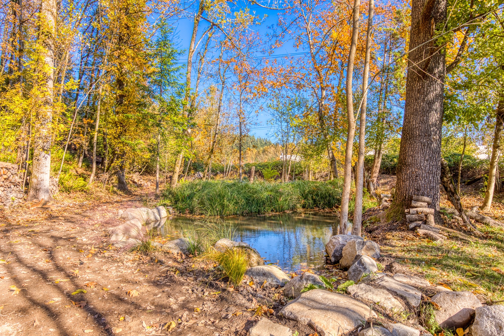 Clackamas Vacation Rentals, Duck Crossing - Sit out by the small pond