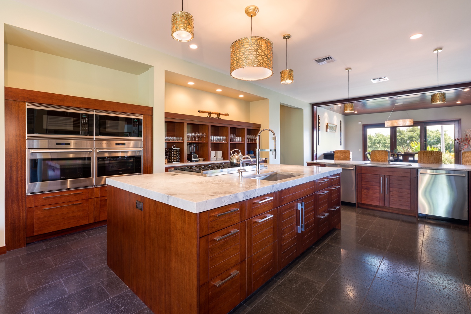 Kamuela Vacation Rentals, Blue Lagoon* - Kitchen island counter