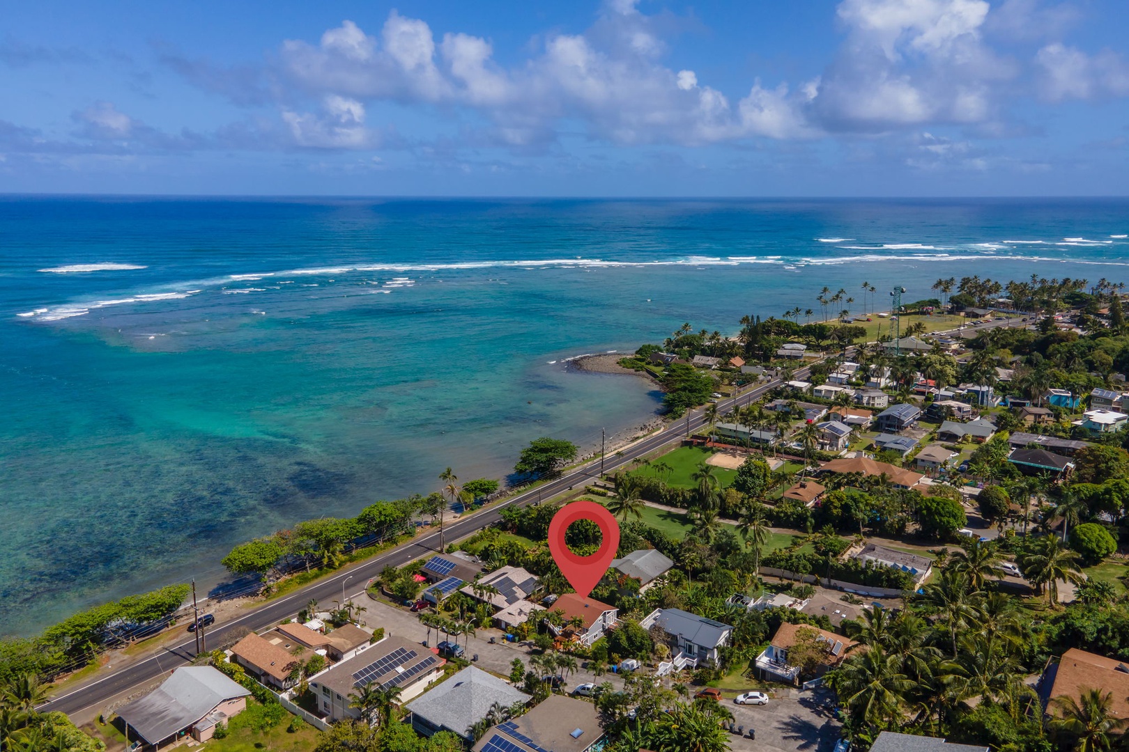 Kaaawa Vacation Rentals, Pali Kai - Overview of Property Location