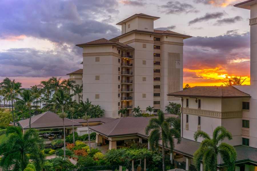 Kapolei Vacation Rentals, Ko Olina Beach Villas B403 - The resort_s tropical gardens are perfect for sunset exploration.