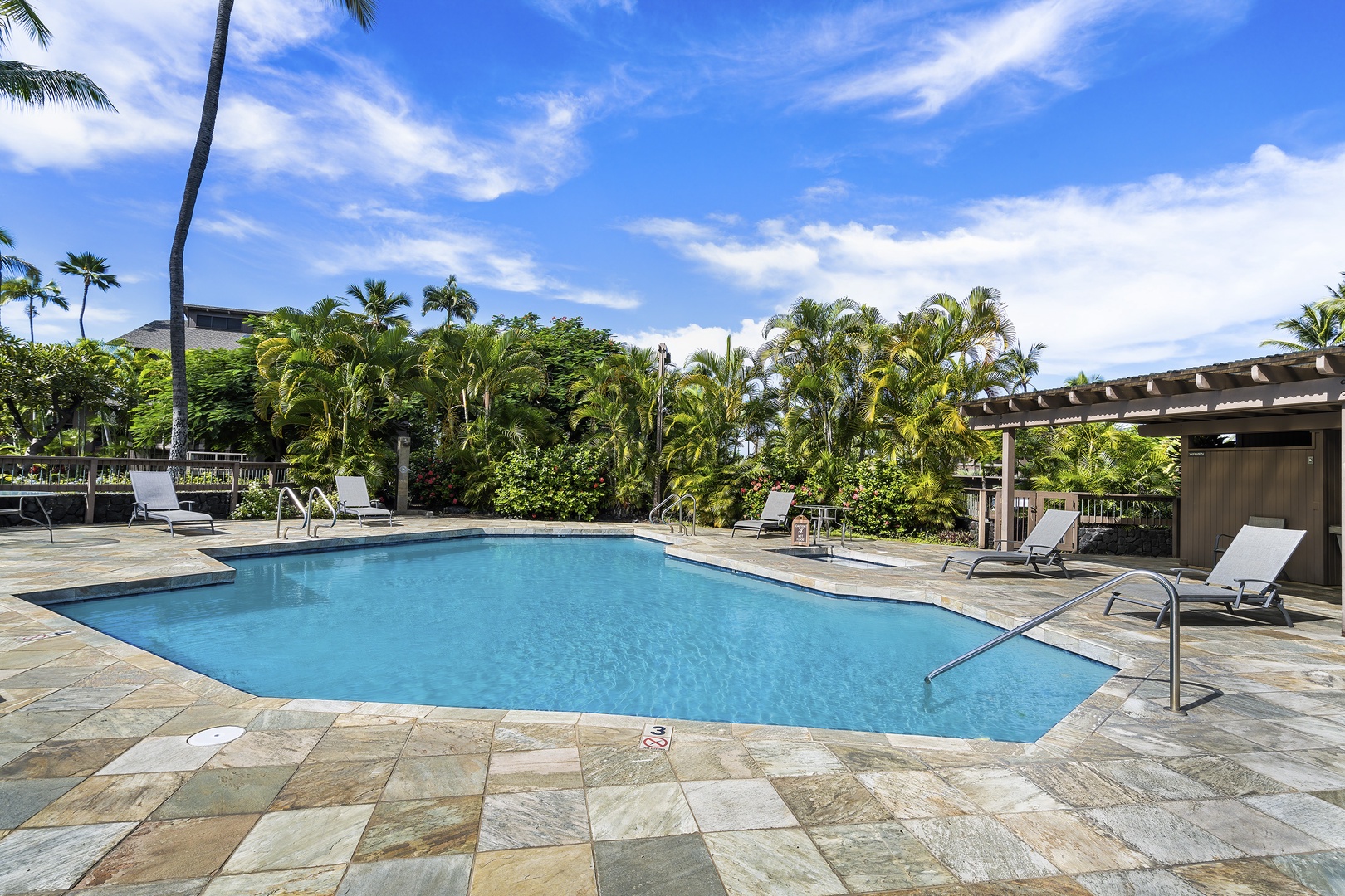 Kailua Kona Vacation Rentals, Kanaloa at Kona 3304 - Views from the pool deck