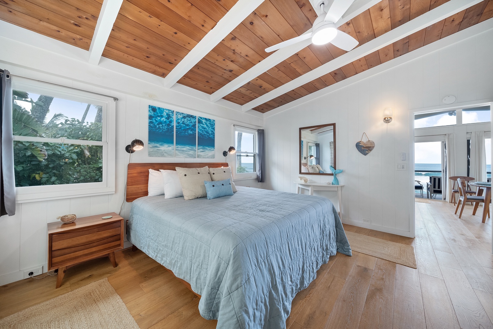 Haleiwa Vacation Rentals, Surfer's Paradise - Furnished with a king bed