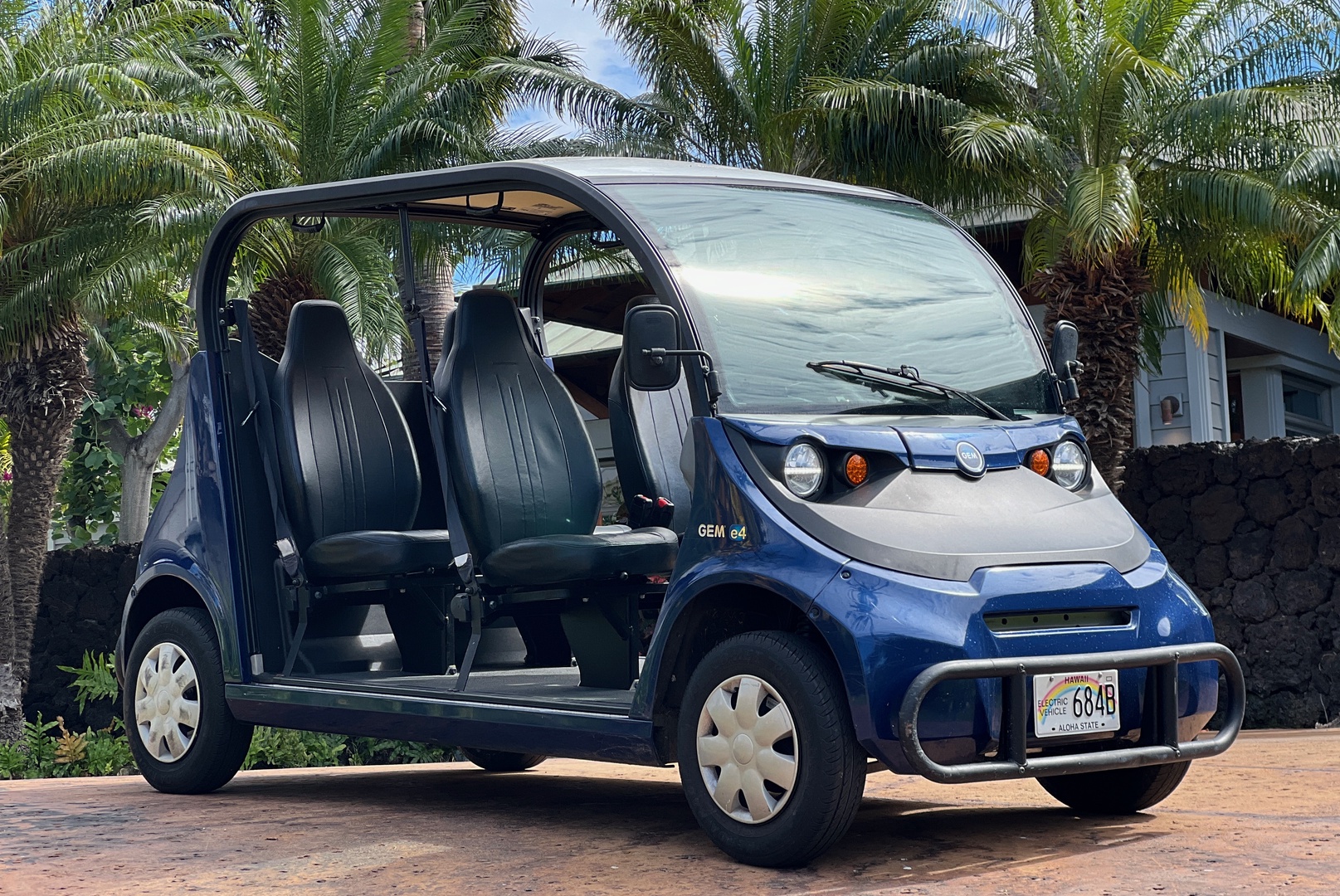 Kamuela Vacation Rentals, 3BD Na Hale 3 at Pauoa Beach Club at Mauna Lani Resort - Explore the resort in style with our Polaris 4-Seater Gem Car, included in your rental