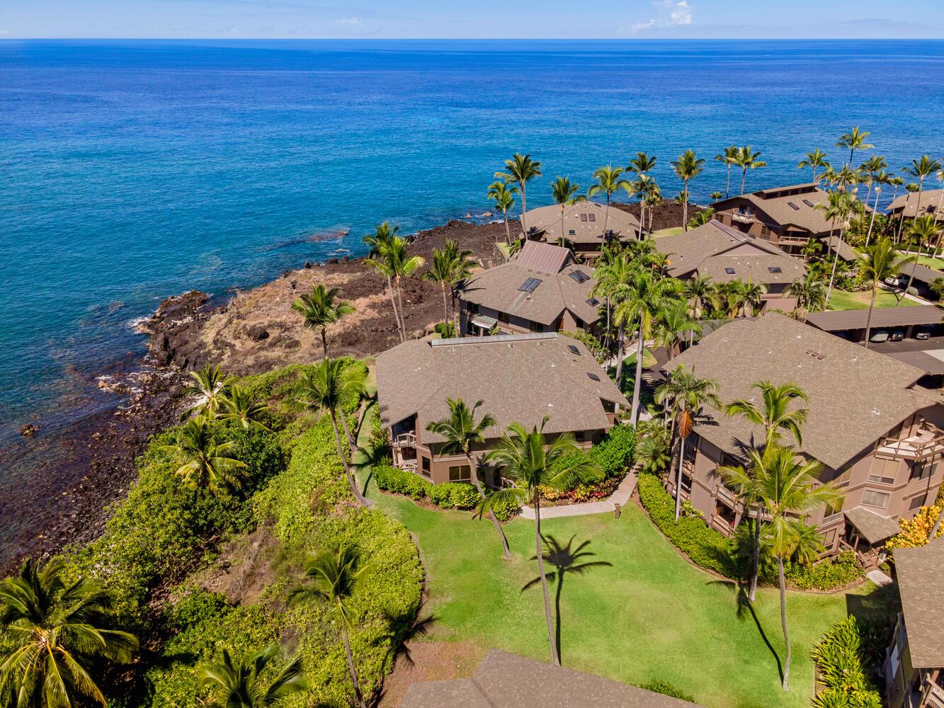 Kailua Kona Vacation Rentals, Kanaloa at Kona 3303 - Aerial view of your condo.