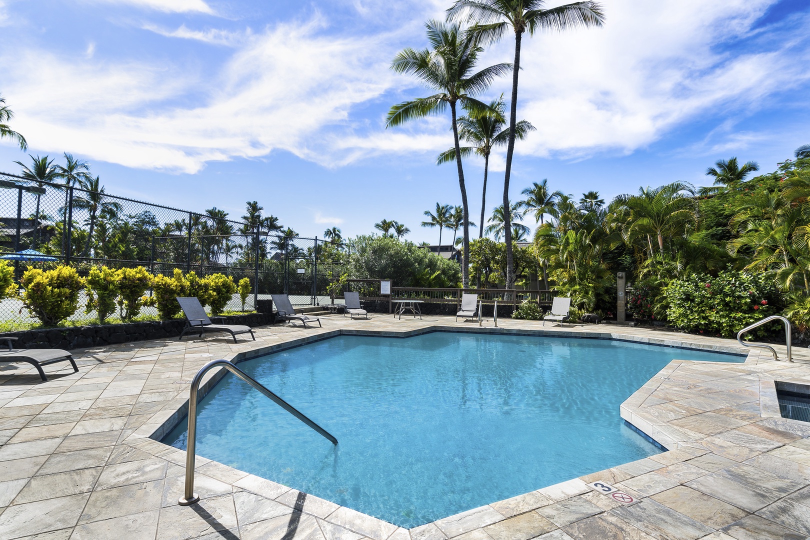 Kailua Kona Vacation Rentals, Kanaloa at Kona 3304 - Views from the pool deck