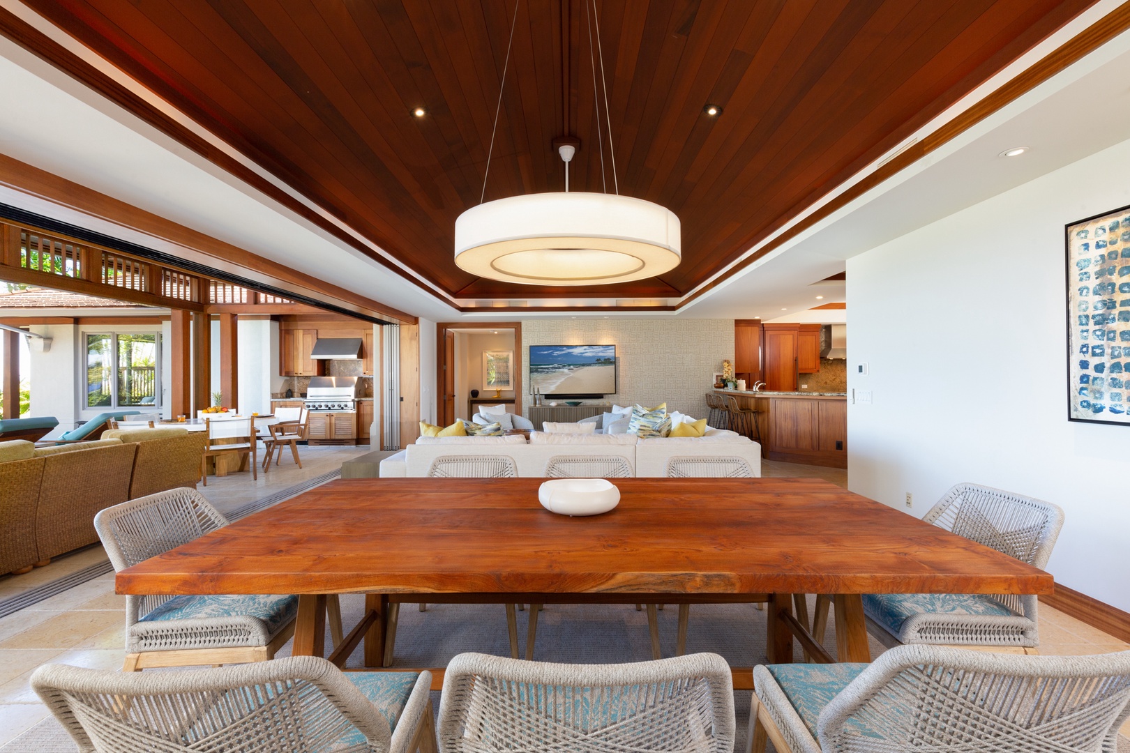 Kailua Kona Vacation Rentals, 4BD Hainoa Estate (102) at Hualalai Resort - Stunning dining for eight