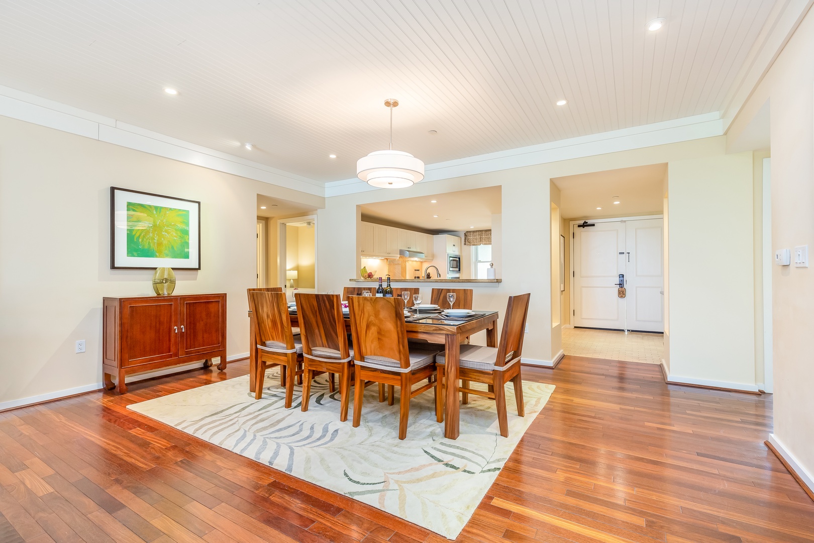 Kahuku Vacation Rentals, OFB Turtle Bay Villas 301 - Dining space