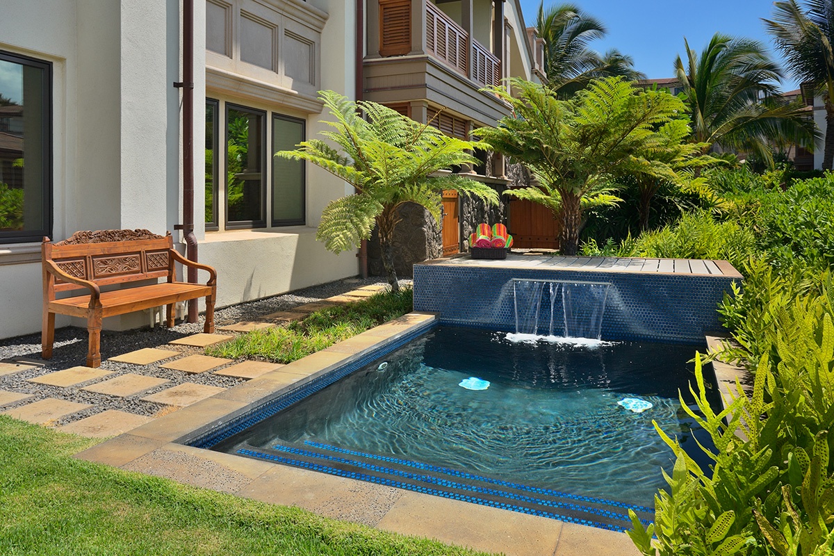 Wailea Vacation Rentals, Serenity House Pool Villa D102 at Wailea Beach Villas* - 