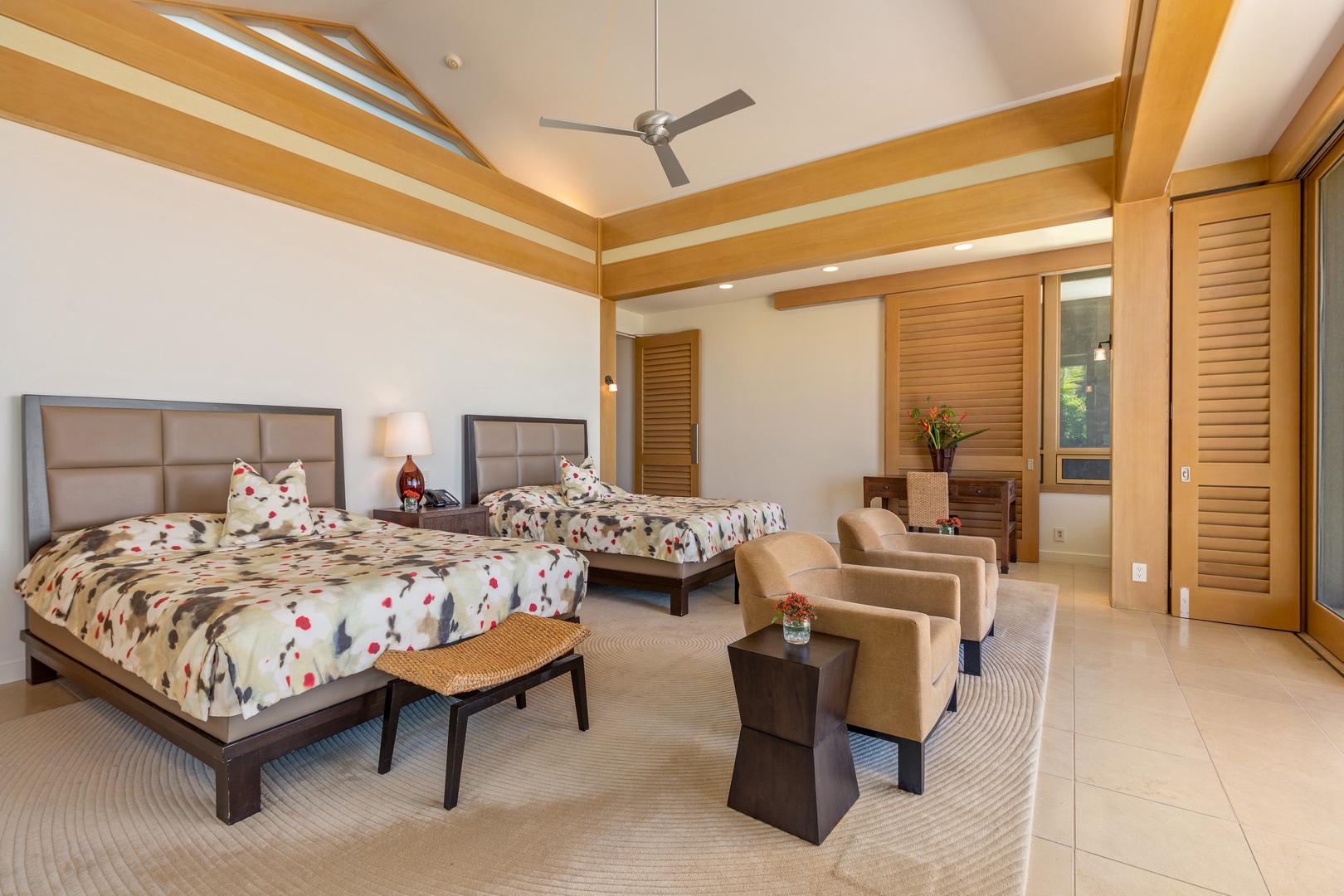 Kamuela Vacation Rentals, Mauna Kea Resort Bluffs 22 - The Beach House - Generously sized and thoughtfully appointed, this double suite offers comfort with a view.