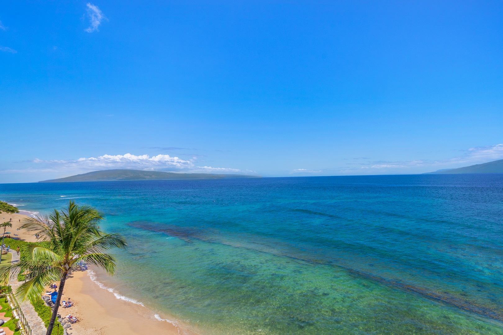 Lahaina Vacation Rentals, Kaanapali Shores 702 - Take in the stunning ocean views and clear blue waters from this beachfront location.