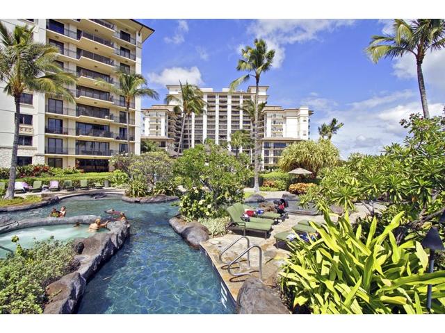 Kapolei Vacation Rentals, Ko Olina Beach Villas O414 - Ko Olina Resort provides two pools for sunning and relaxation.