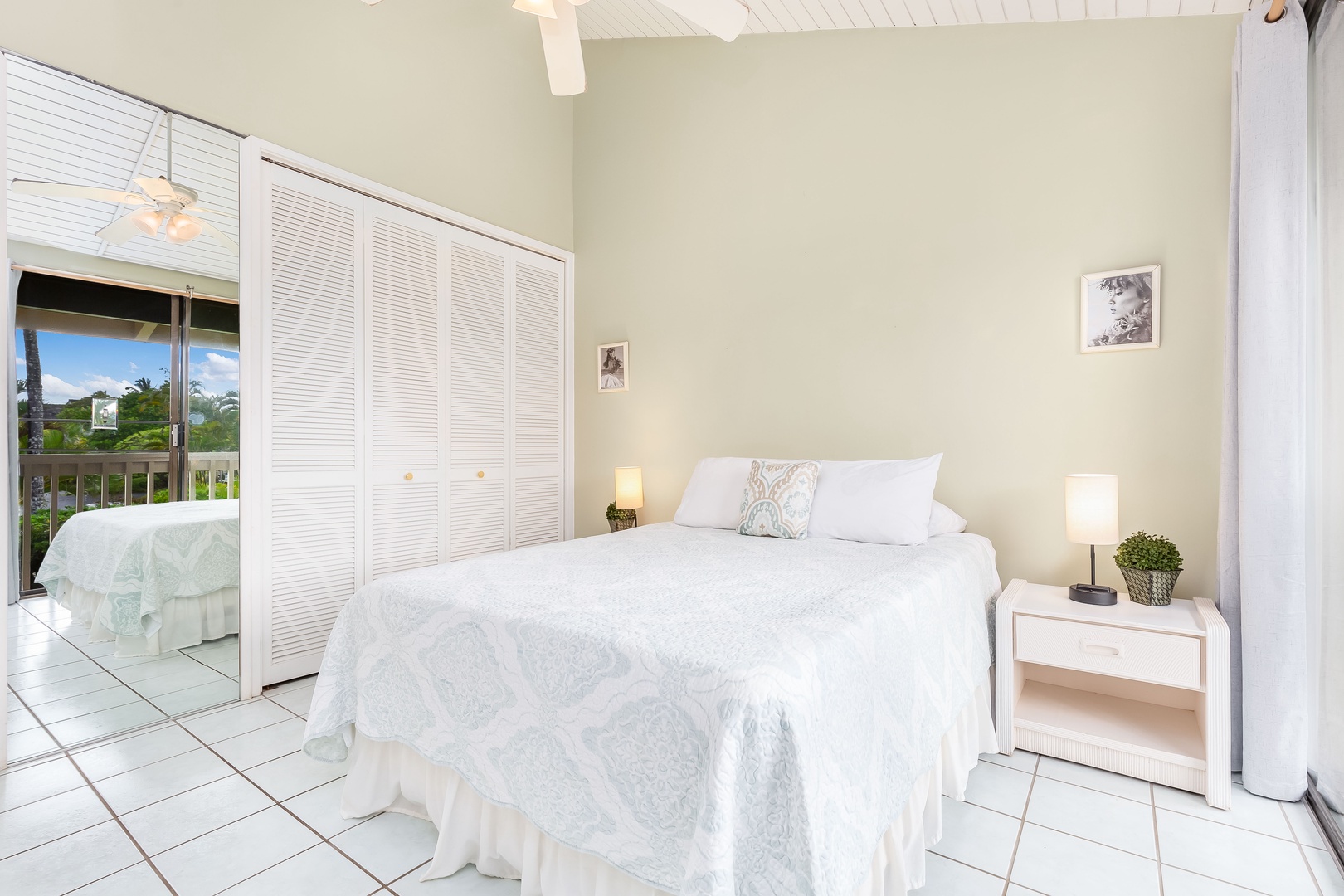 Kahuku Vacation Rentals, Ilima West Kuilima Estates #18 at Turtle Bay - Welcome to the main bedroom where simplicity meets comfort for a rejuvenating rest.