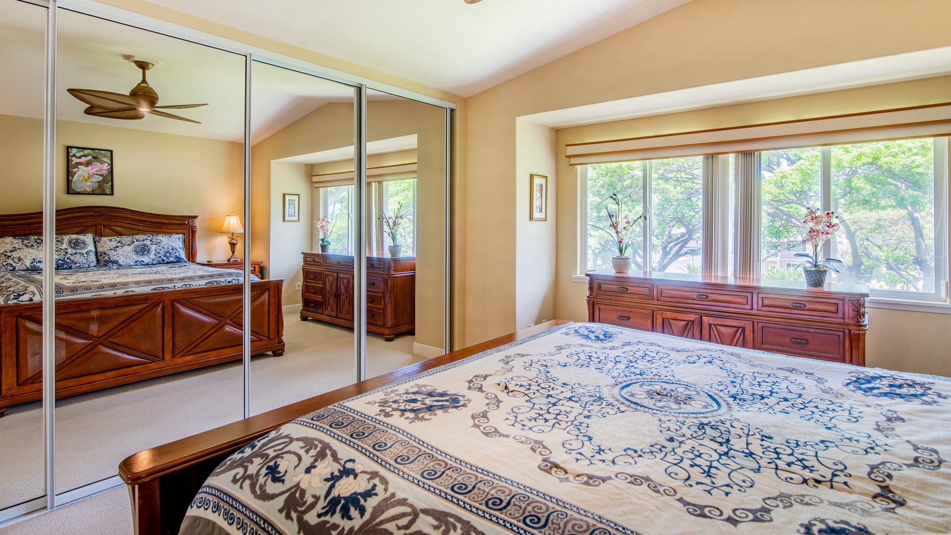Kapolei Vacation Rentals, Hillside Villas 1538-2 - The primary guest bedroom is spacious and comfortable.