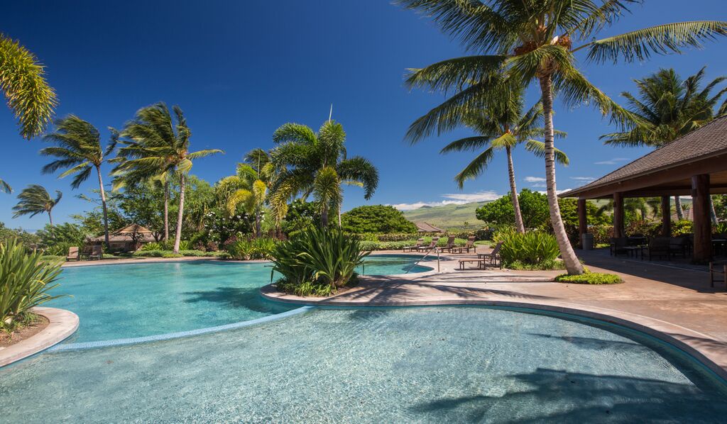 Kamuela Vacation Rentals, Mauna Lani KaMilo #407 - One of the community pools.