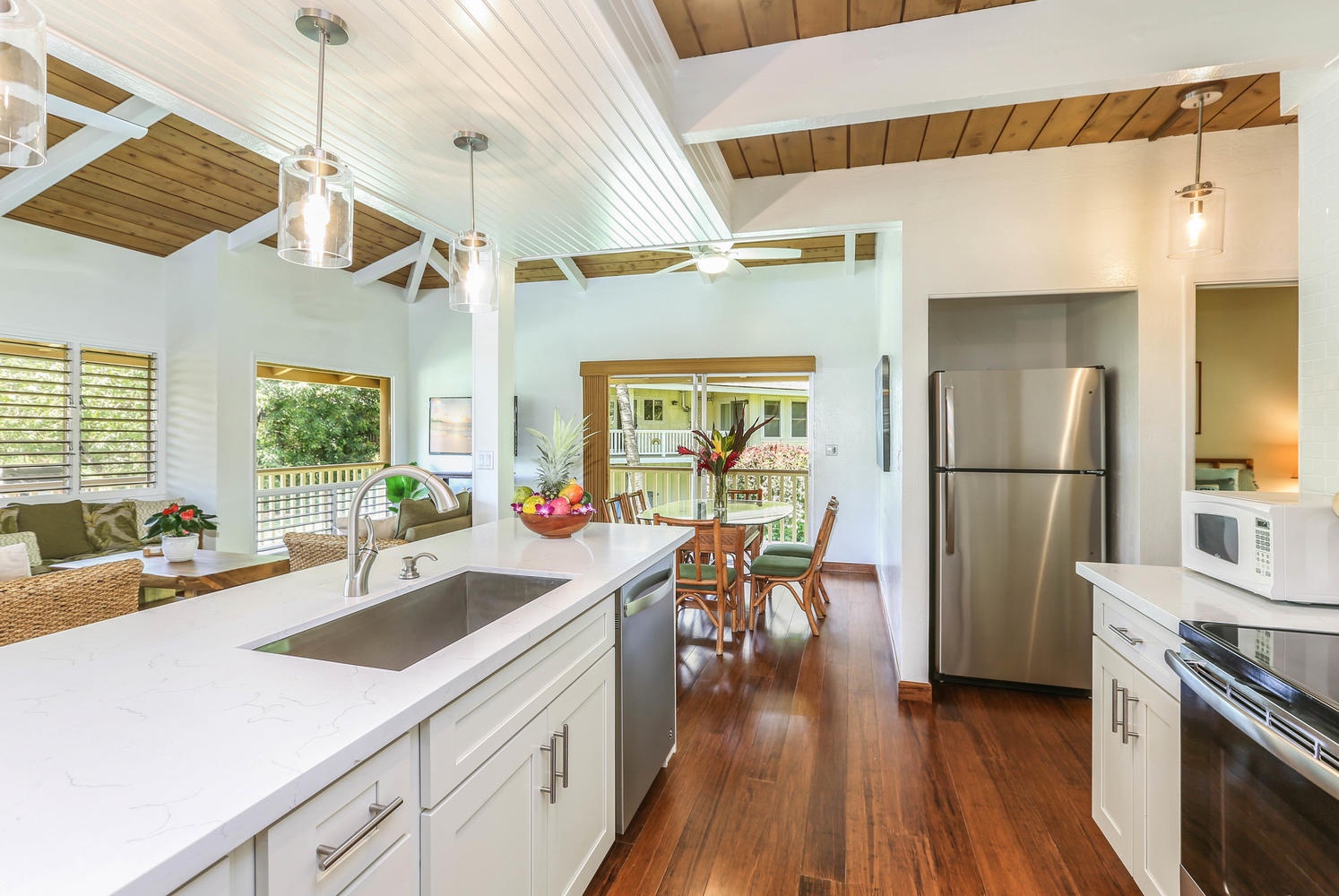 Hanalei Vacation Rentals, Hallor House TVNC #5147 - Kitchen