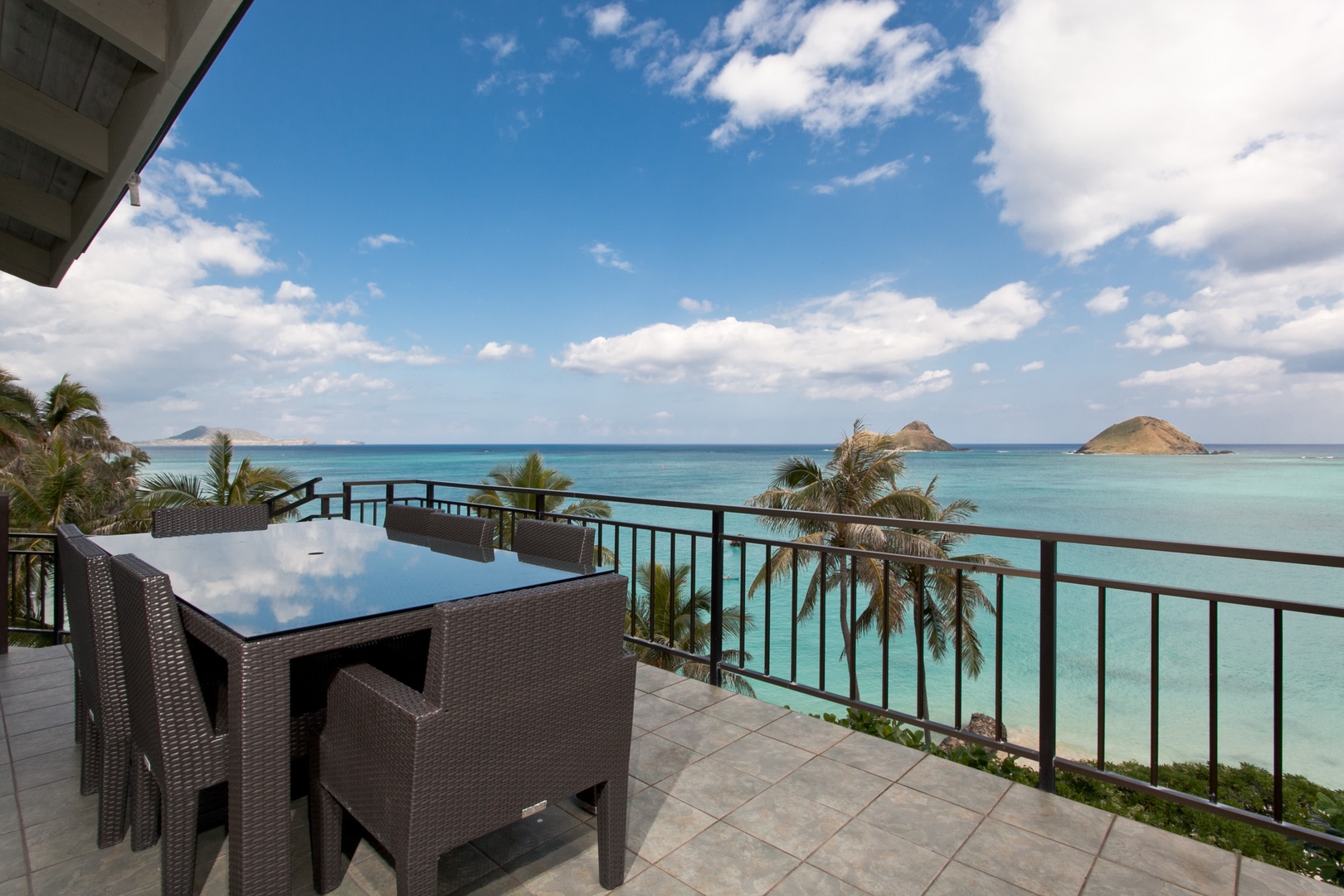 Kailua Vacation Rentals, Hale Kolea* - Outdoor seating, a perfect spot for al-fresco dining.
