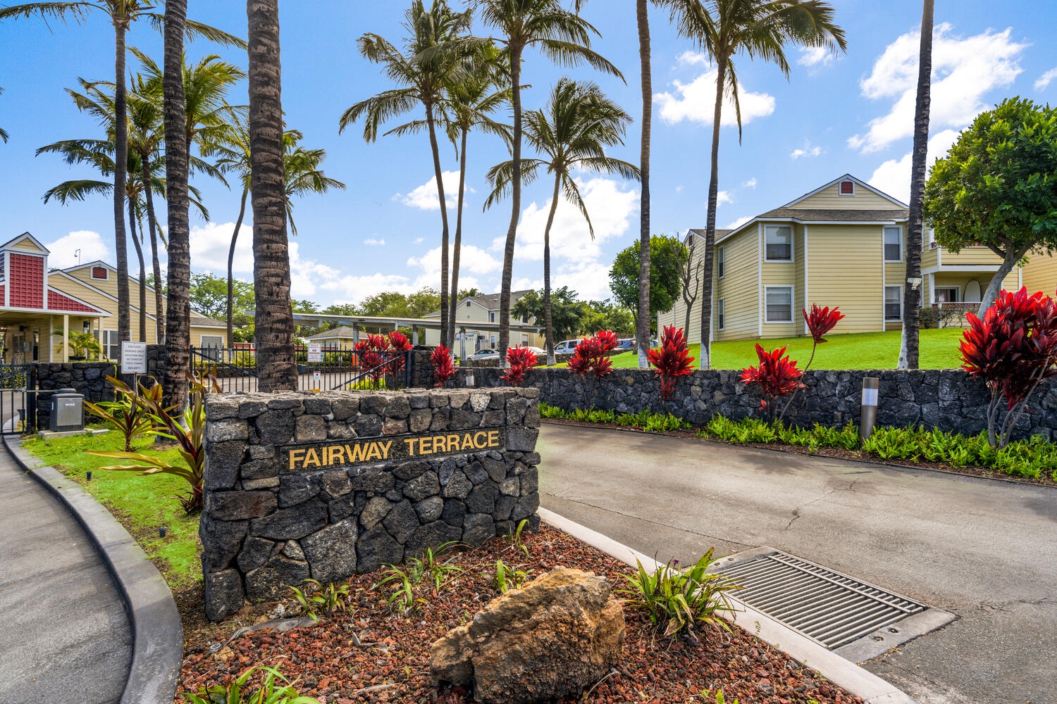 Waikoloa Vacation Rentals, Fairway Terrace F-107 - Entrance