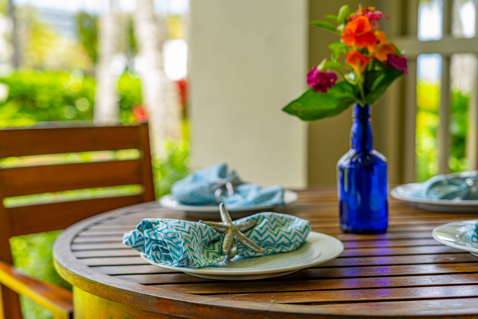 Kahuku Vacation Rentals, Turtle Bay Villas 114 - Outdoor dining experience at Turtle Bay 114
