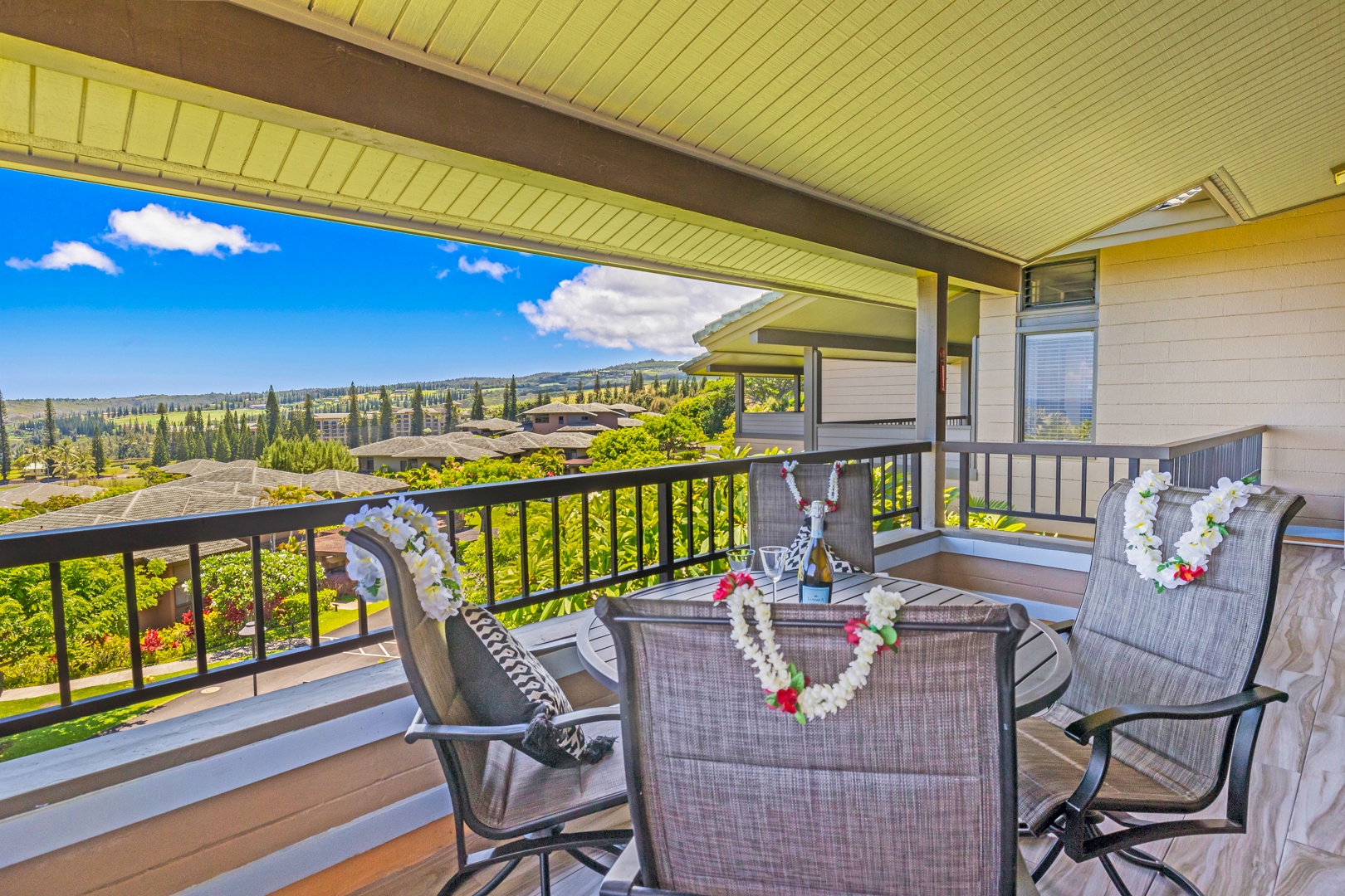 Lahaina Vacation Rentals, Kapalua Ridge 1421 - Soak in ocean views from Kapalua Ridge 1421’s private lanai—ideal for coffee or wine.