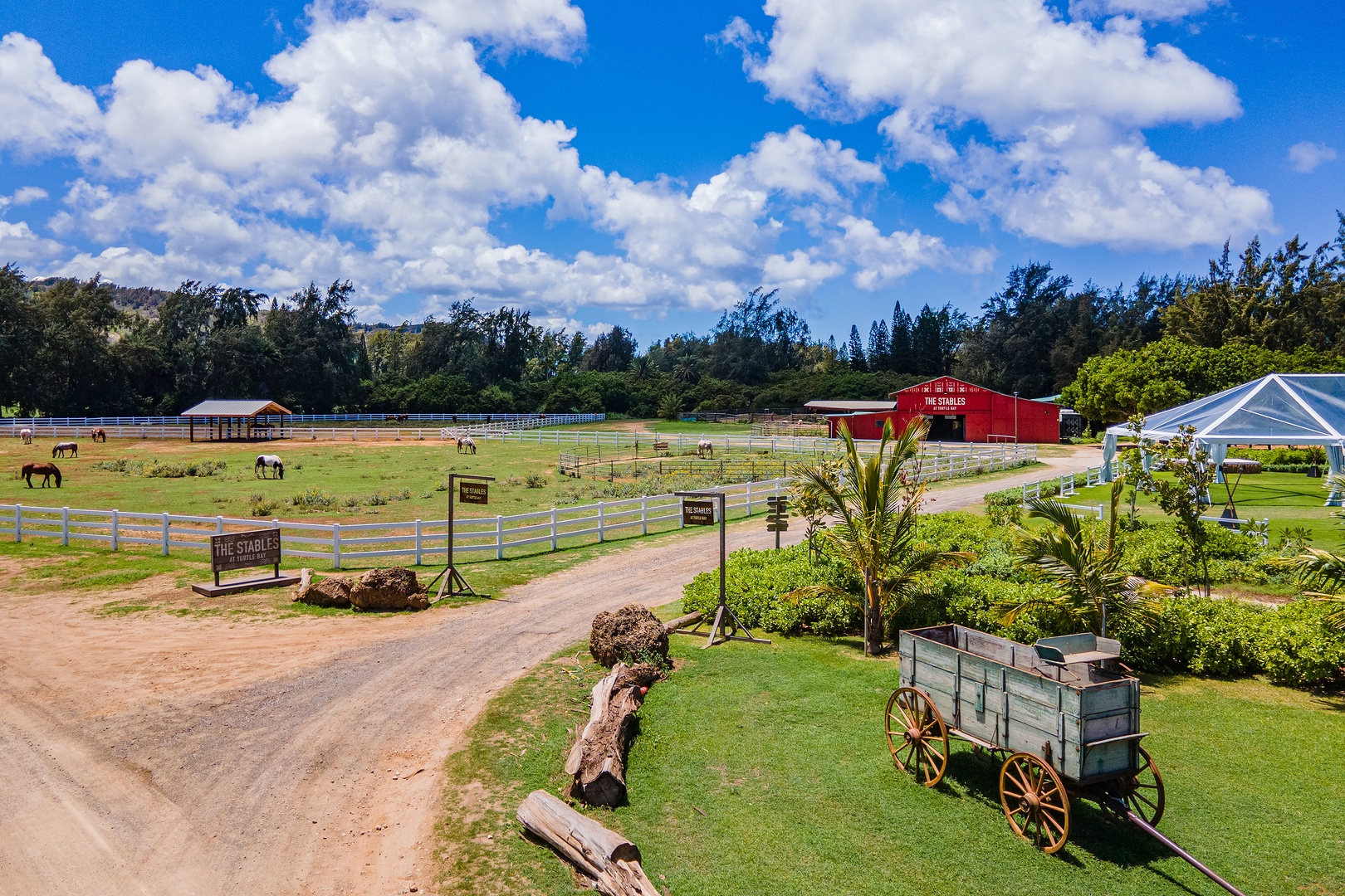 Kahuku Vacation Rentals, Kuilima Estates West #120 - Walking access to some of Turtle Bay Resort’s amenities including the horse stables