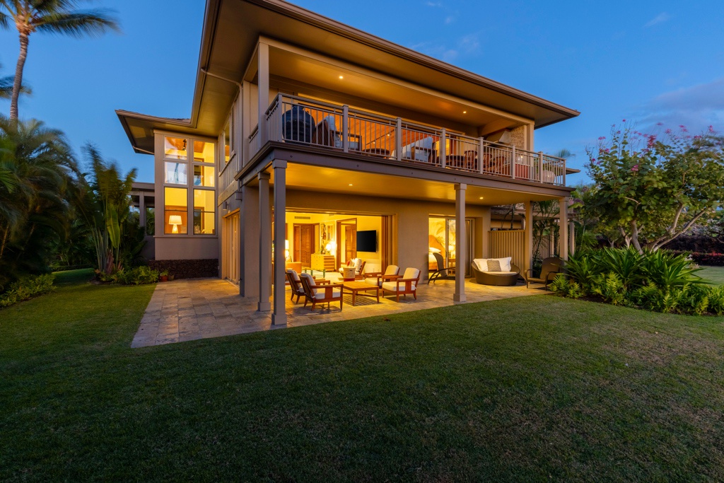 Kailua Kona Vacation Rentals, 3BD Ke Alaula Villa (217C) at Hualalai Resort - Indoor-outdoor living in true tropical style.