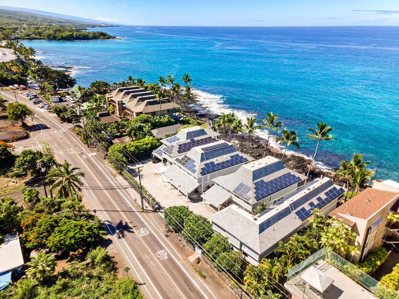 Kailua Kona Vacation Rentals, Hale Kai O'Kona #7 - View of the location and Pacific backdrop.