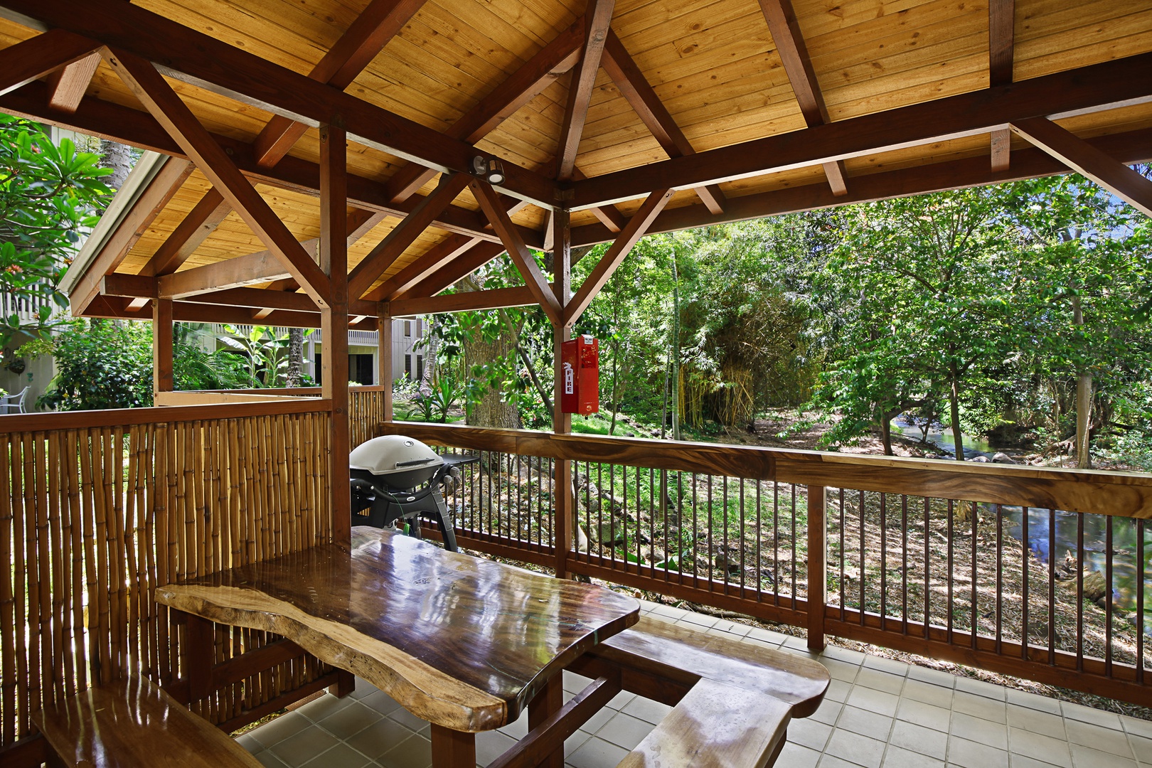 Koloa Vacation Rentals, Waikomo Streams 203 - Enjoy outdoors in a shared BBQ area, where friends and family Gather to savor delicious meals and create lasting memories