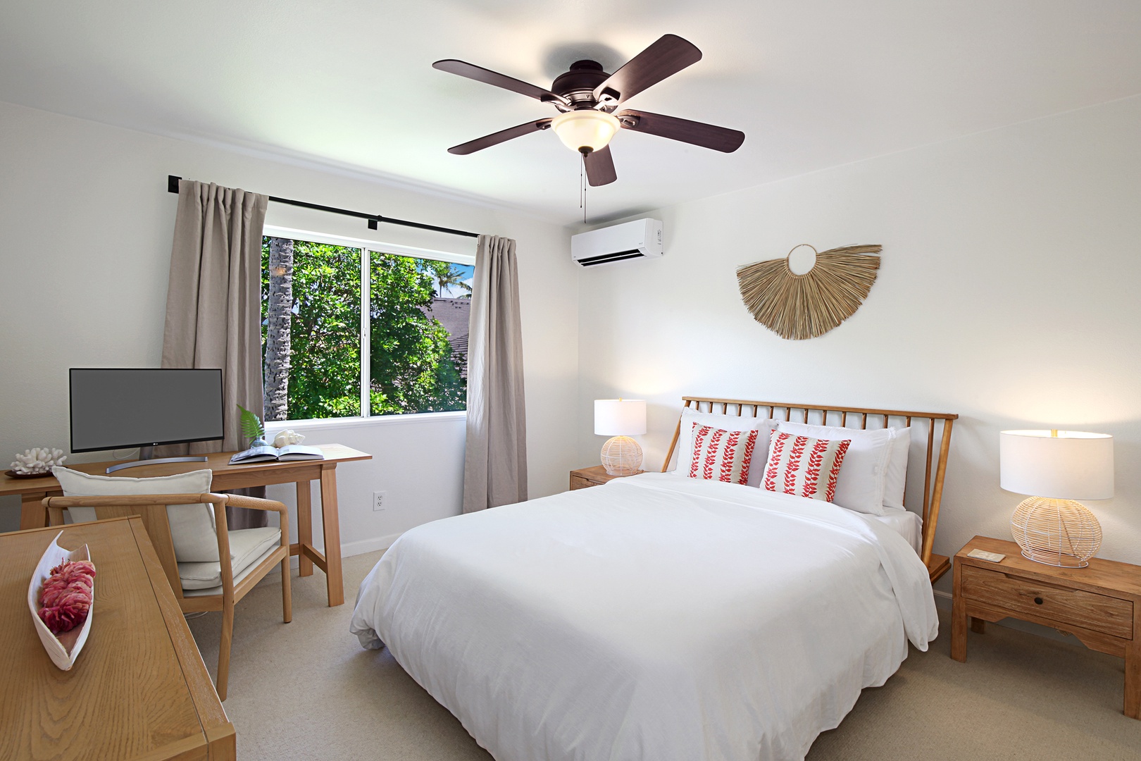Koloa Vacation Rentals, Regency at Poipu Kai #323 - Guest bedroom