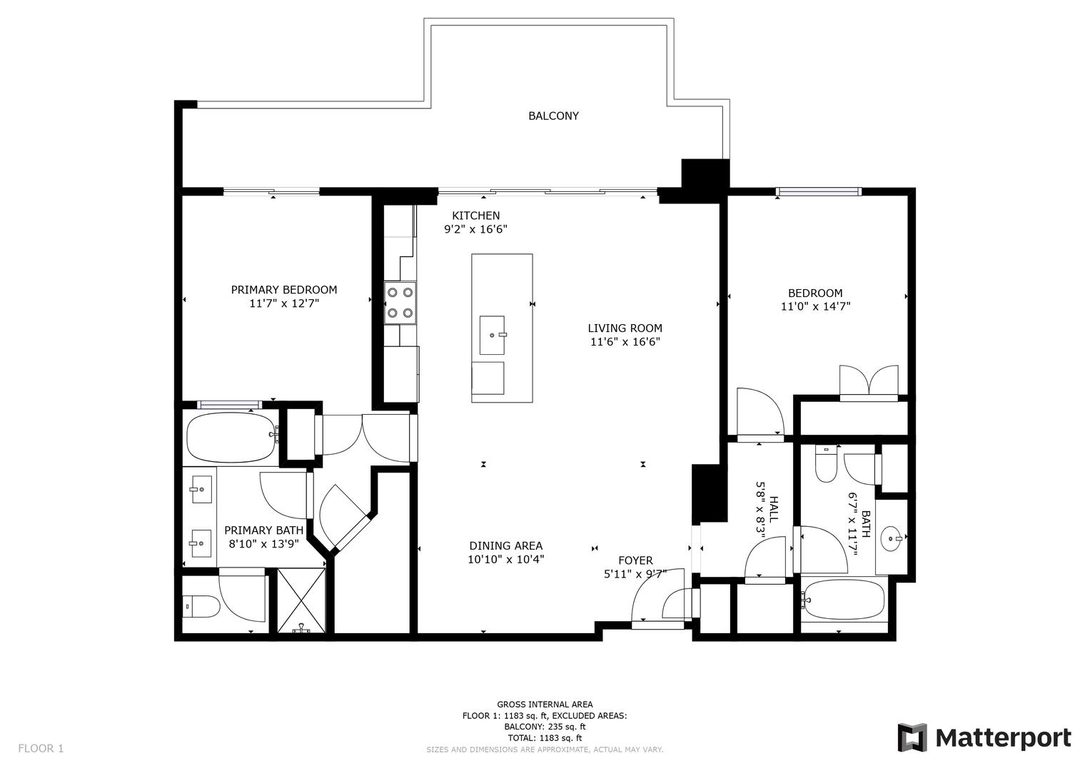 Kapolei Vacation Rentals, Ko Olina Beach Villas B1101 - The floor plan of your vacation abode.