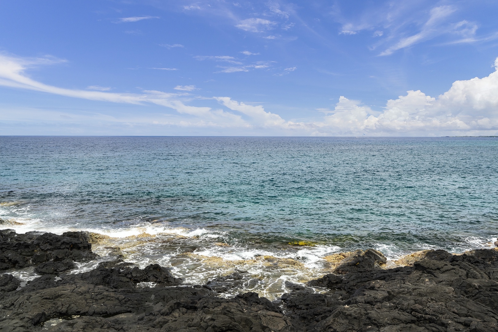 Kailua Kona Vacation Rentals, Ali'i Point #12 - Just a bit of lave between you and the breathtaking Kona shoreline!