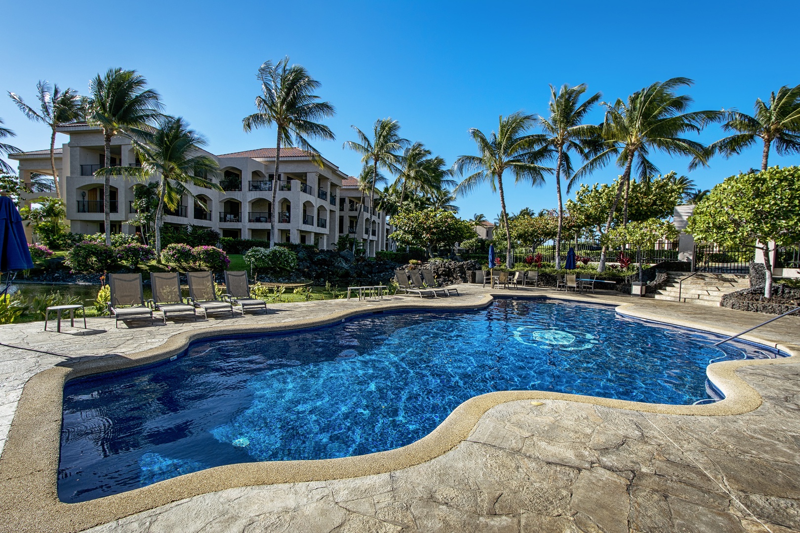 Waikoloa Vacation Rentals, Shores at Waikoloa Beach Resort 332 - Unique designs allows guest to exercise or simply lounge around