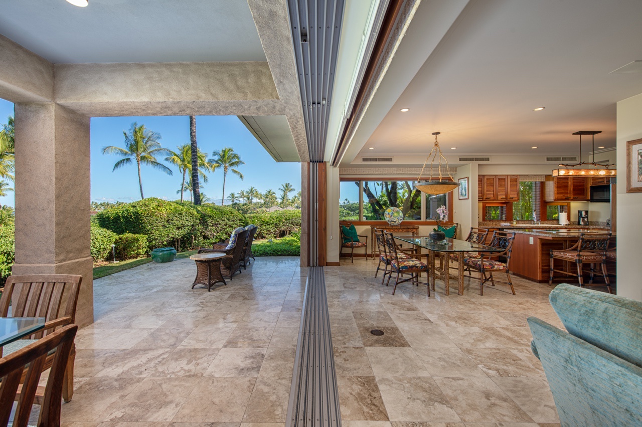 Kailua Kona Vacation Rentals, 2BD Hillside Villa (4102) at Hualalai Resort - Expansive and open-concept space for seamless indoor-outdoor living.