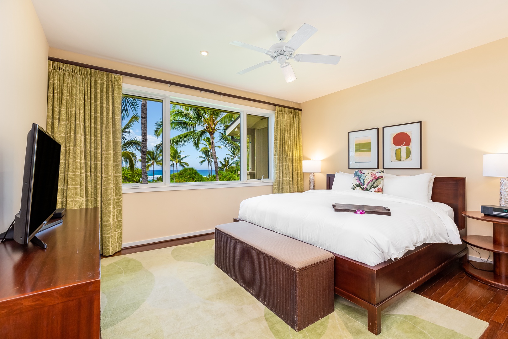 Kahuku Vacation Rentals, OFB Turtle Bay Villas 301 - Guest bedroom