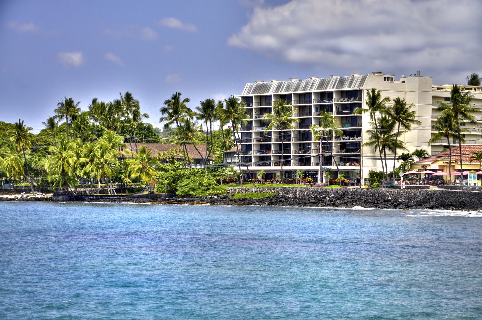 Kailua Kona Vacation Rentals, Kona Alii 304 - Building  right by the water