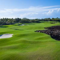 Kamuela Vacation Rentals, Mauna Lani KaMilo #503 - Challenge your swing with lush fairways and sweeping Big Island views—just minutes from your doorstep at world-class Mauna Lani Golf.