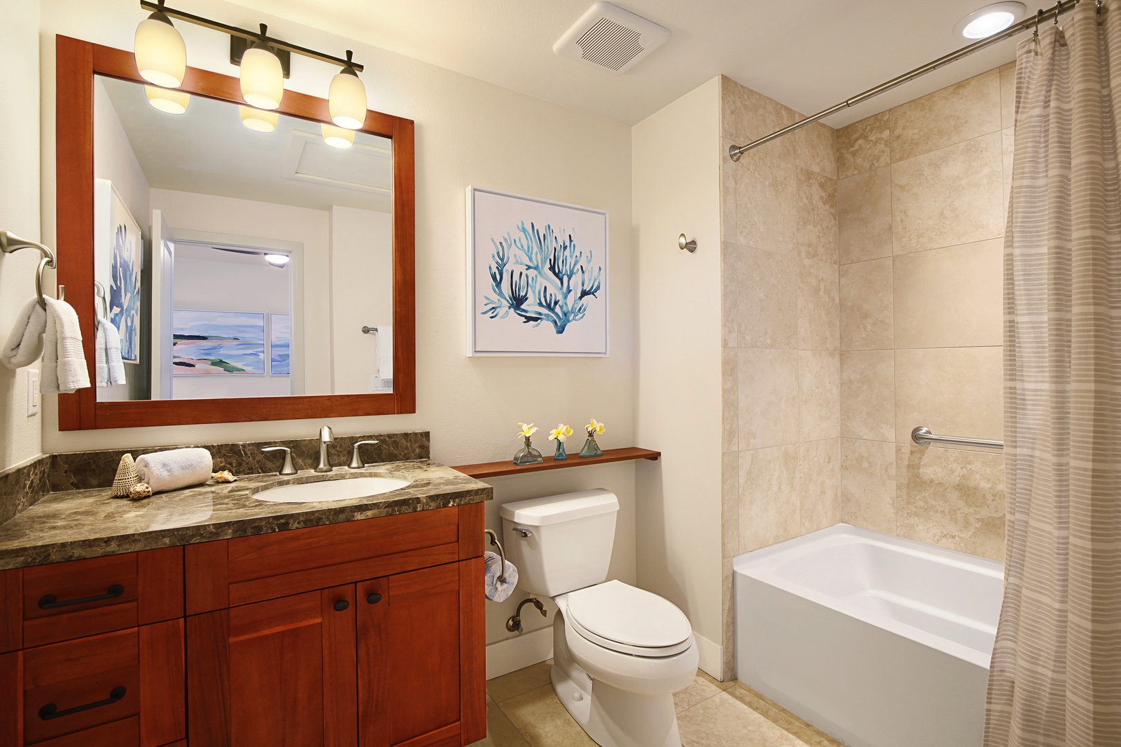 Koloa Vacation Rentals, Pili Mai 11K - Guest Bathroom 2 Ensuite