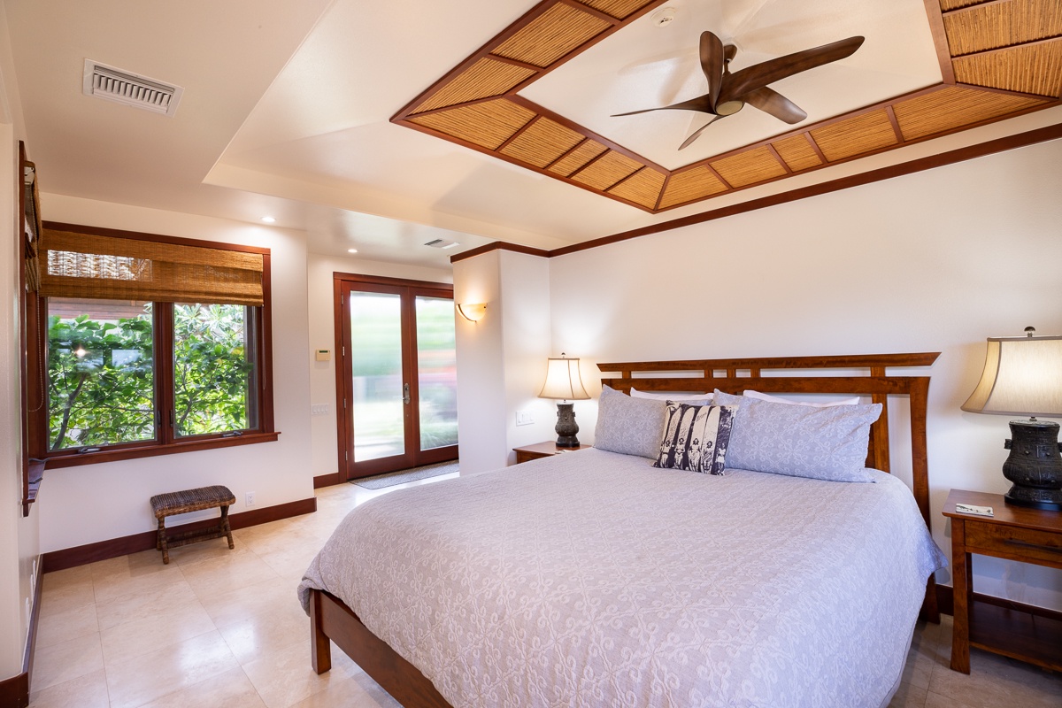 Kamuela Vacation Rentals, Mauna Lani Champion Ridge 22 - Main Primary Suite- Honeymoon Ohana
