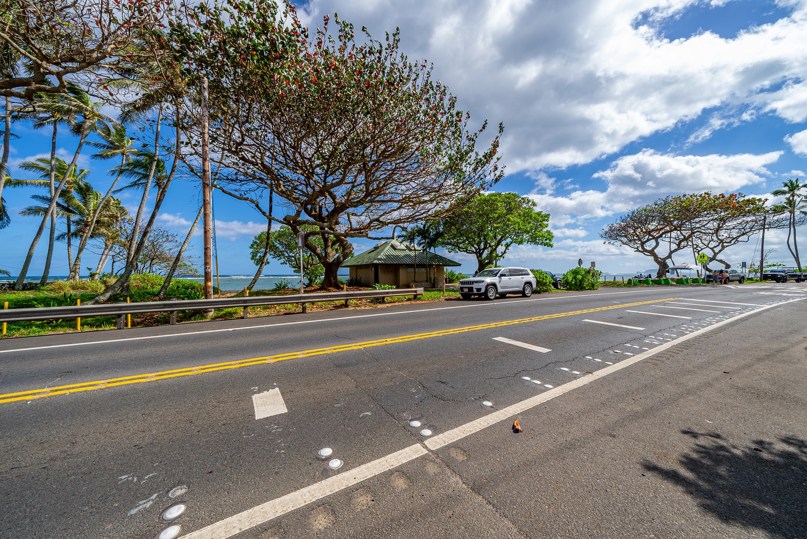 Kaaawa Vacation Rentals, Ka'a'awa Hale - Ka'a'awa Beachpark across the street from the property.