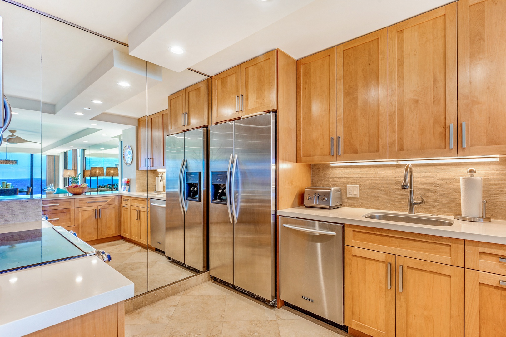 Lahaina Vacation Rentals, Mahana 1119 - Enjoy prepping meals in the fully-stocked kitchen.