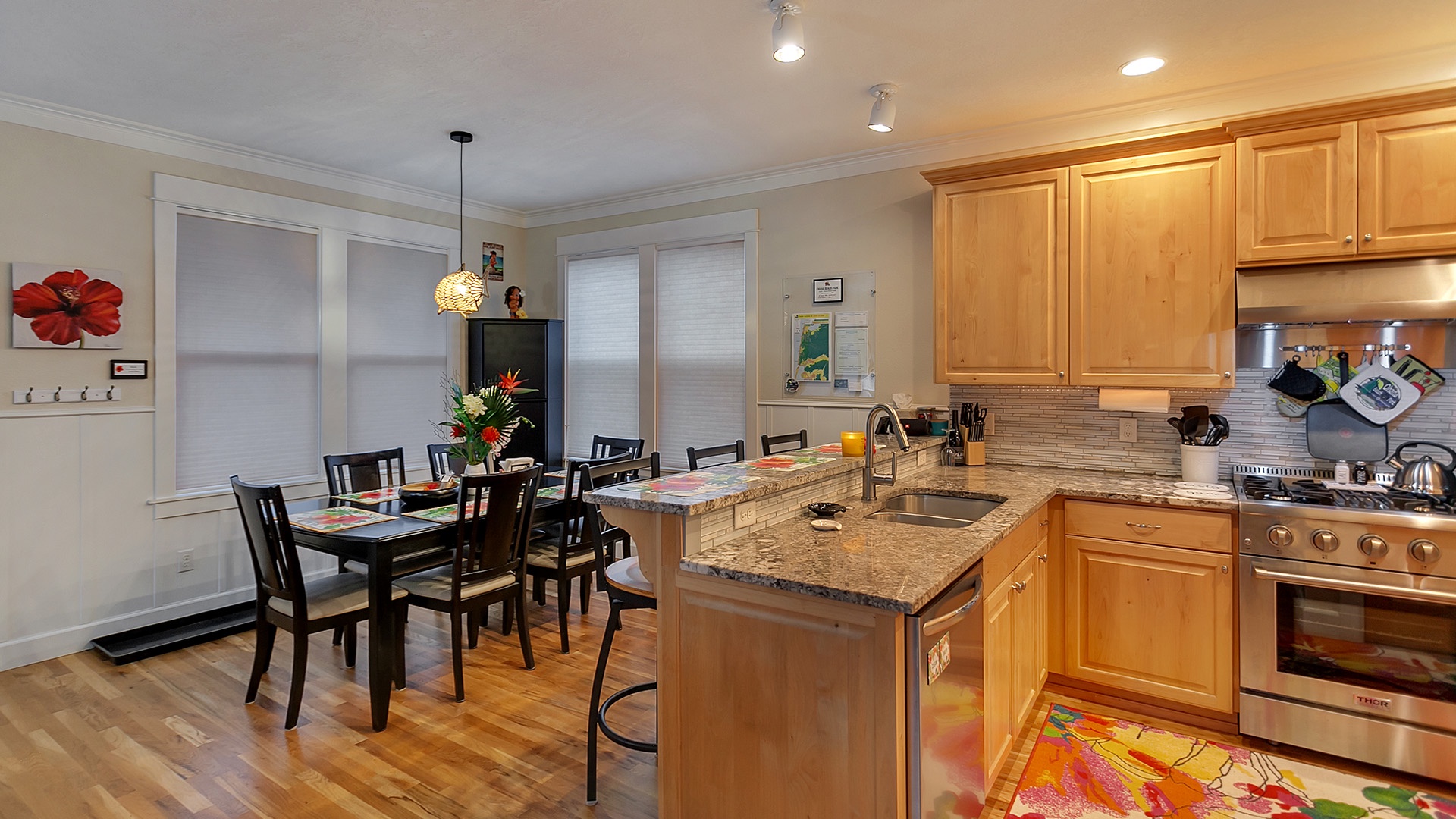 Lincoln City Vacation Rentals, Ohana Beach Park - Entertain while you prepare your meals in the open-concept common spaces