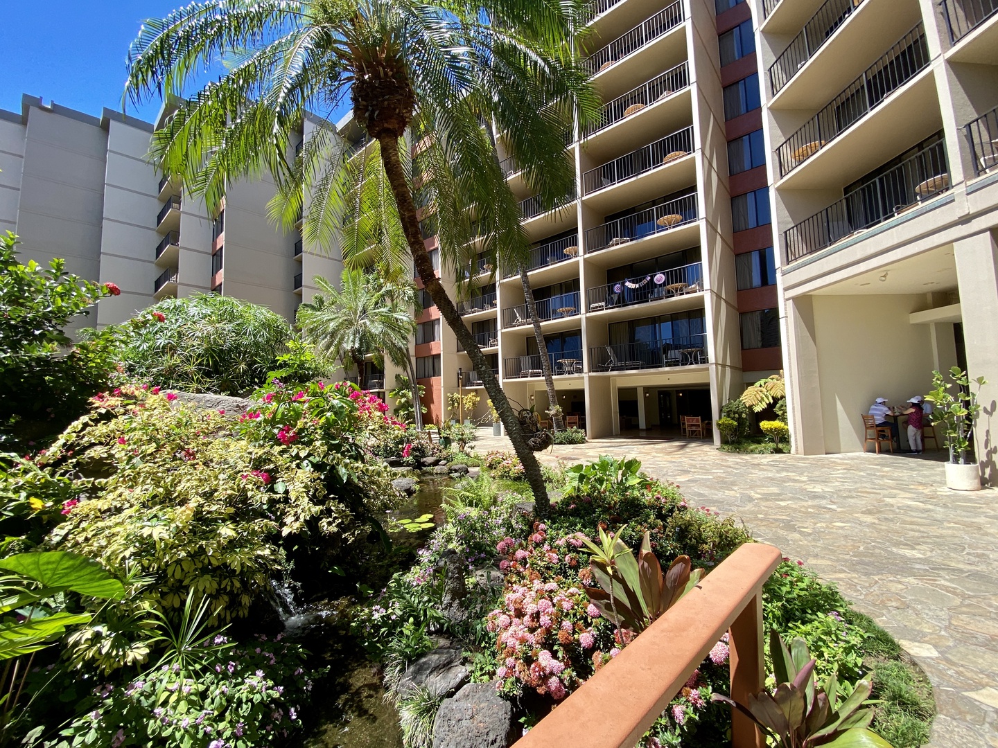 Lahaina Vacation Rentals, Kaanapali Shores 903 - The resort grounds are beautifully landscaped with tropical plants and gardens, providing a serene setting for a peaceful stroll.