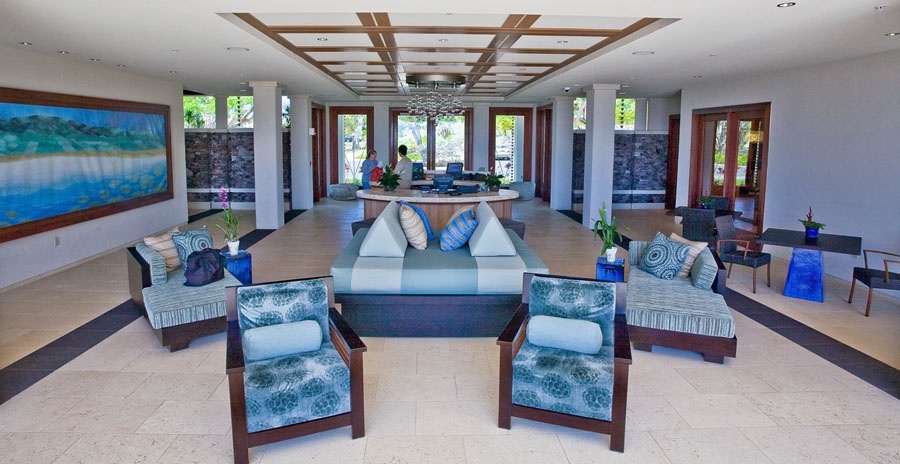 Kapalua Vacation Rentals, Ocean Dreams Premier Ocean Grand Residence 2203 at Montage Kapalua Bay* - Spa Montage Reception Room