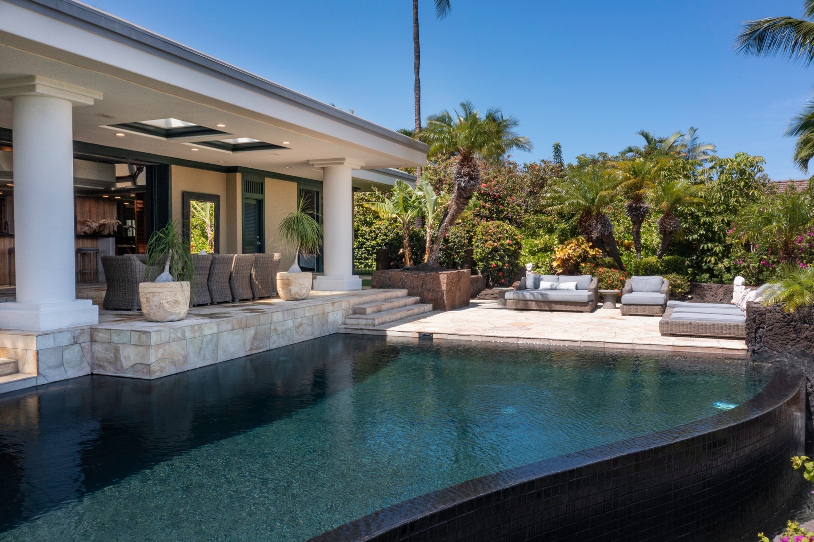 Kamuela Vacation Rentals, Canoe House at Champion Ridge - Lounge by the pool and enjoy the sunny weather in your own private oasis.