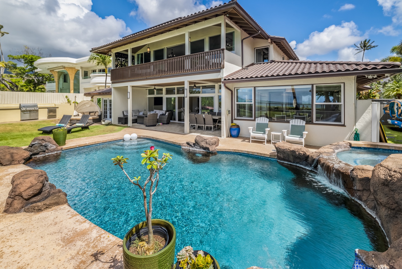 Honolulu Vacation Rentals, Nanea Kai Villa - Take a refreshing dip in the pool!