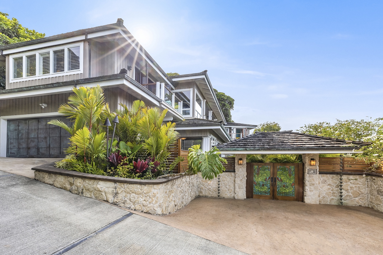 Kailua Vacation Rentals, Lanikai Villa - Arrive at your villa and use the private entrance to start your vacation of a lifetime!