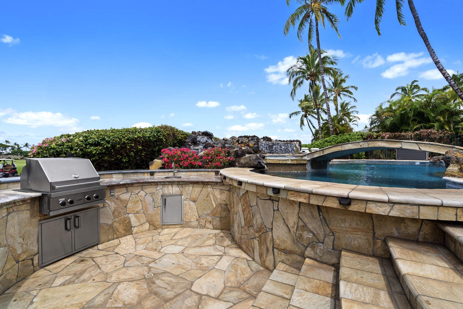 Kamuela Vacation Rentals, Hale Konane - Sizzle up a delicious meal at the outdoor grill with stunning island surroundings.