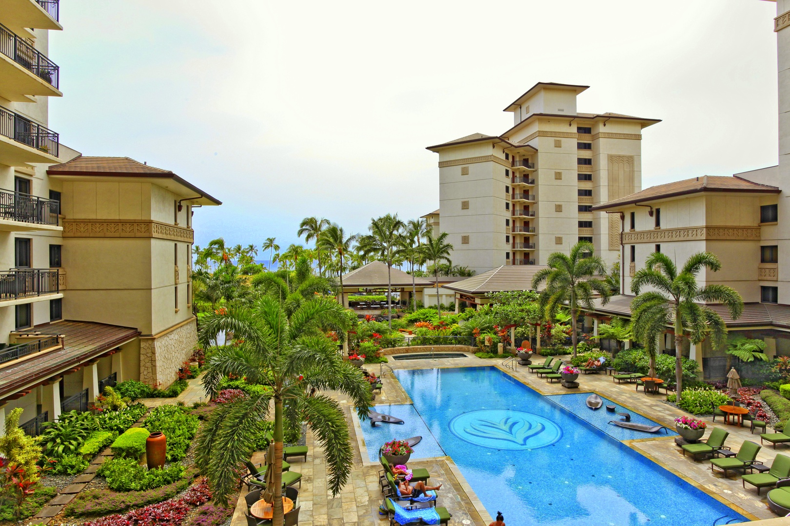 Kapolei Vacation Rentals, Ko Olina Beach Villas O1001 - The heated lap pool at the Beach Villas.