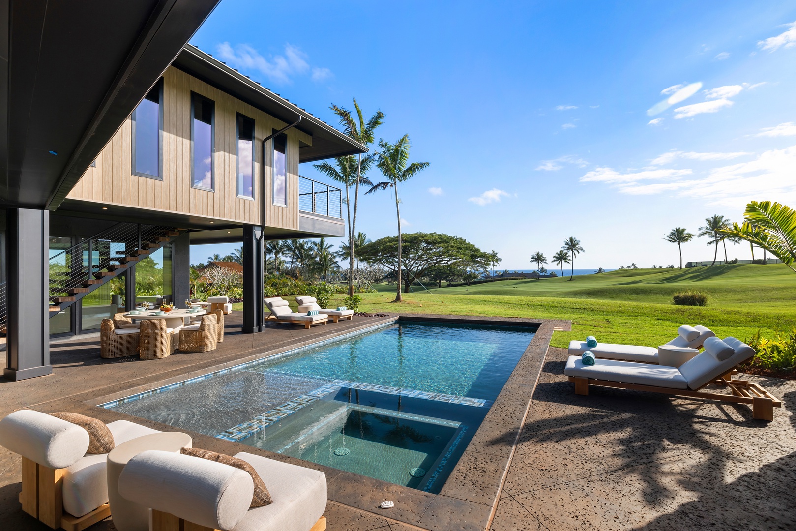 Koloa Vacation Rentals, Hale o ka Nene - Every corner of Hale o ka Nene invites a slower pace—unwind by the heated pool under sunny skies.